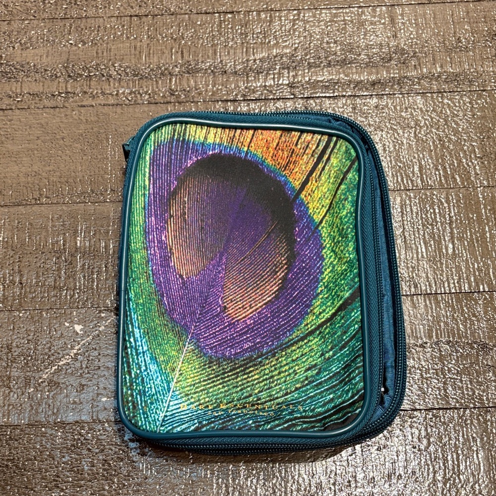 Bare Escentuals Peacock Feather Hair Accessory Case